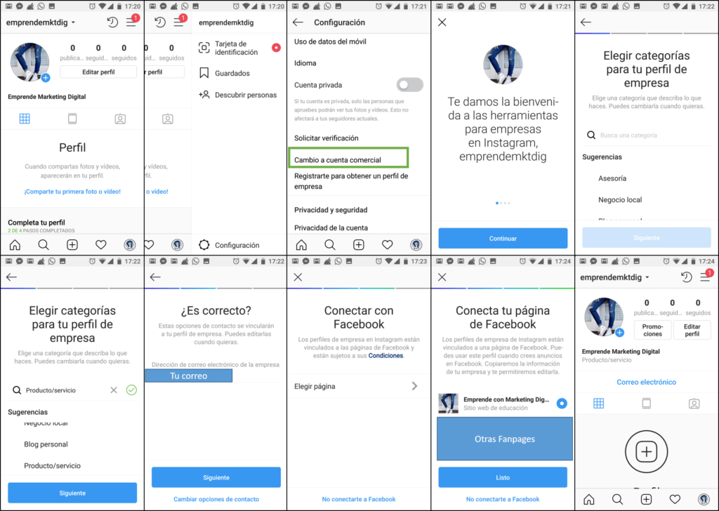 Instagram para empresas: cómo crear y usar un perfil de negocios