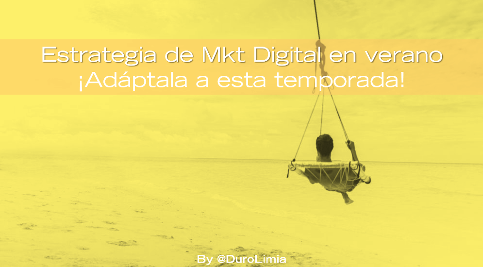 estrategia de marketing digital en verano